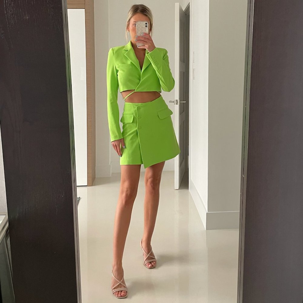 Lime Green Co-ord set